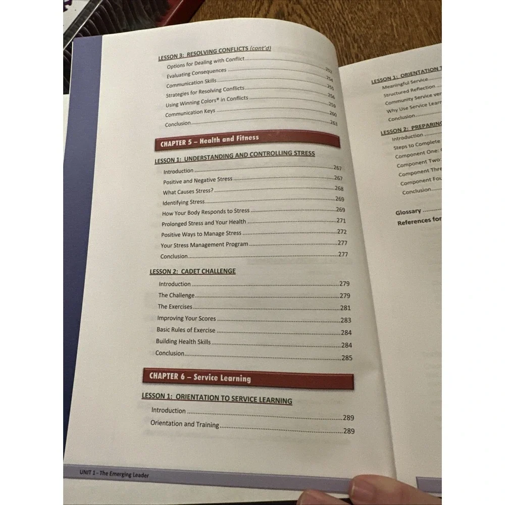Army JROTC Leadership Education & Training Unit1: LET 1- The Emerging Leader